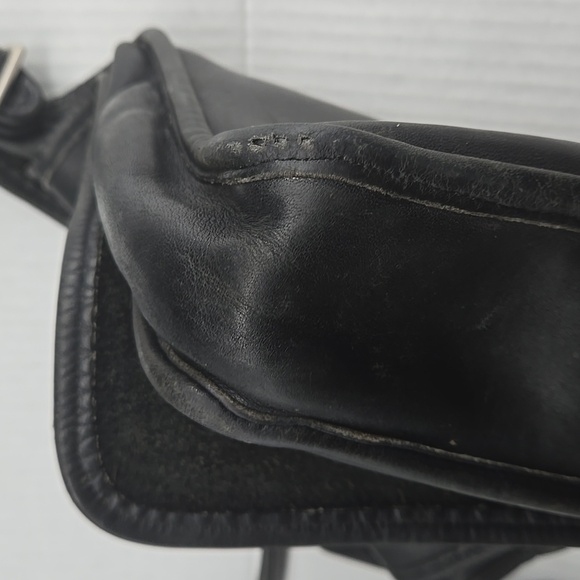 COACH Legacy Studio Flap Crossbody 9144 Black Leather - Picture 10 of 14